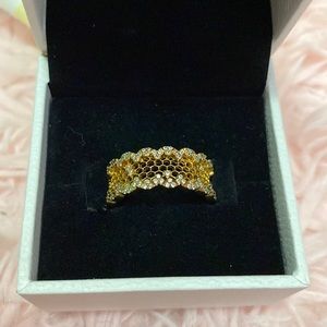 Pandora Honeycomb Lace Ring